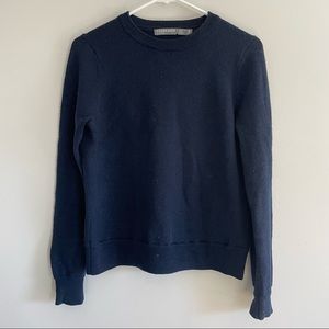 Icebreaker merino wool sweater navy blue